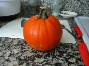 Small pie pumpkin